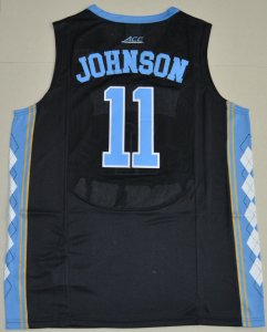 Maillot De Basket NCAA 2016 North Carolina Tar Heels Brice Johnson 11 College Basketball Noir